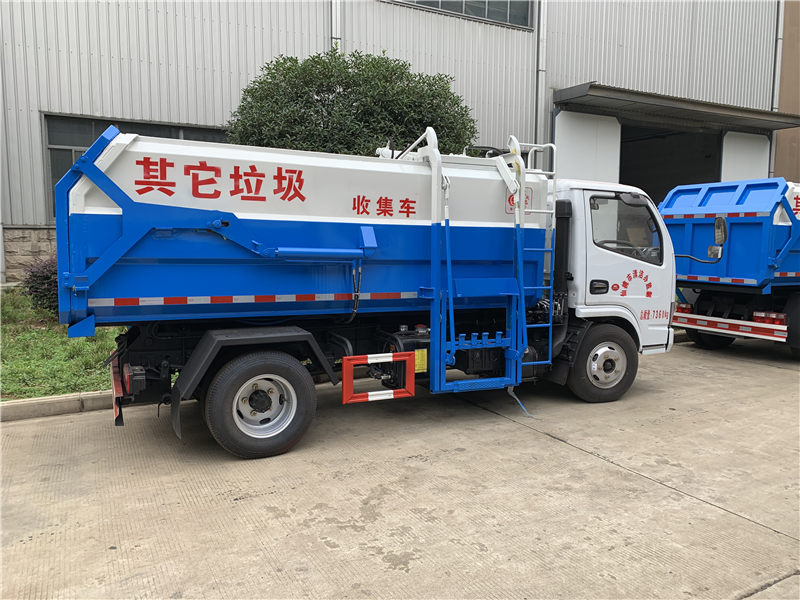 東風(fēng)多利卡掛桶垃圾車（3-5方）